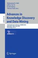 Advances in Knowledge Discovery and Data Mining, Part II edito da Springer Berlin Heidelberg