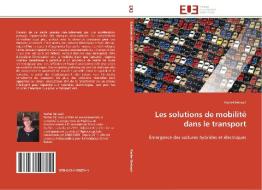 Les solutions de mobilité dans le transport di Rachel Beriault edito da Editions universitaires europeennes EUE