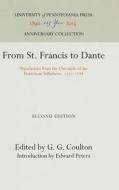 From St. Francis to Dante edito da Pennsylvania University Press
