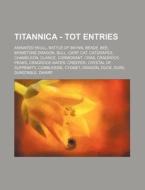 Titannica - Tot Entries: Animated Skull, di Source Wikia edito da Books LLC, Wiki Series