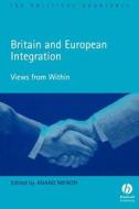 Britain and European Integration di Menon edito da John Wiley & Sons