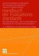 Handbuch der Evaluationsstandards edito da VS Verlag für Sozialw.
