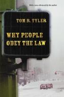 Why People Obey the Law di Tom R. Tyler edito da Princeton University Press