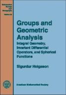 Group And Geometric Analysis edito da American Mathematical Society