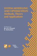 System Modelling and Optimization edito da Springer US