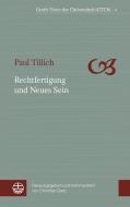 Rechtfertigung und Neues Sein di Paul Tillich edito da Evangelische Verlagsansta