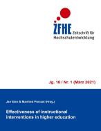 Effectiveness of instructional interventions in higher education edito da Books on Demand