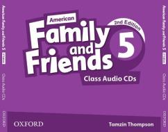 American Family And Friends: Level Five: Class Audio Cds di Naomi Simmons, Tamzin Thompson, Jenny Quintana edito da Oxford University Press