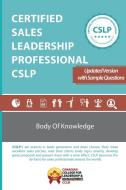 Certified Sales Leadership Professional Cslp Body Of Knowledge di CCLM Canada edito da Blurb