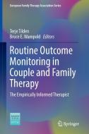 Routine Outcome Monitoring in Couple and Family Therapy edito da Springer-Verlag GmbH