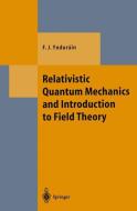 Relativistic Quantum Mechanics and Introduction to Field Theory di Francisco J. Yndurain edito da Springer Berlin Heidelberg