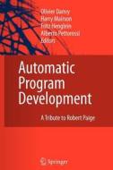 Automatic Program Development edito da Springer Netherlands