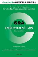 Concentrate Qa Employment Law 2e Paperba di ROSEANNE RUSSELL edito da Oxford Higher Education