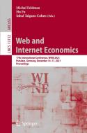 Web and Internet Economics edito da Springer International Publishing