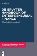 De Gruyter Handbook Of Entrepreneurial Finance edito da De Gruyter