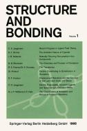 Structure and Bonding di St. Ahrland, B. B. Buchanan, R. E. Feeney, J. D. Hale, R. F. Hudson, C. K. Jørgensen, St. K. Komatsu, J. B. Neilands, Sh edito da Springer Berlin Heidelberg