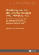 Bezirkstag und Rat des Bezirkes Potsdam 1952-1990 (Rep. 401) di Klaus Neitmann edito da Lang, Peter GmbH