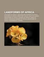 Landforms Of Africa: Gulf Of Guinea, Wes di Books Llc edito da Books LLC, Wiki Series
