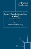 Power, Knowledge and the Academy edito da Palgrave Macmillan UK