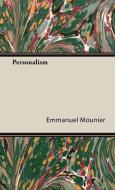 Personalism di Emmanuel Mounier edito da Boughton Press