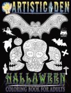 Halloween Coloring Book for Adults: Unique Halloween Tangle Designs di Artistic Den, Avon Coloring Books, Halloween Adult Colouring Books edito da Createspace