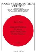 Essays in Political Economy and International Public Finance di Áron Kiss edito da Lang, Peter GmbH