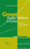 Green Budget Reform in Europe edito da Springer Berlin Heidelberg