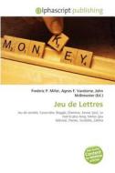 Jeu De Lettres di #Miller,  Frederic P.