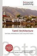 Tamil Architecture edito da Betascript Publishing