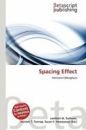 Spacing Effect edito da Betascript Publishing