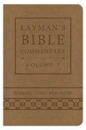 Layman's Bible Commentary Vol. 7 (Deluxe Handy Size): Daniel Thru Malachi di Tremper Longman edito da Barbour Publishing