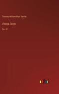 Vinaya Texts di Thomas William Rhys Davids edito da Outlook Verlag