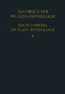 Allgemeine Physiologie der Pflanzenzelle / General Physiology of the Plant Cell edito da Springer Berlin Heidelberg