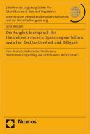 Der Ausgleichsanspruch des Handelsvertreters im Spannungsverhältnis zwischen Rechtssicherheit und Billigkeit di Julia Menges edito da Nomos Verlagsges.MBH + Co