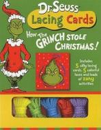Dr. Seuss Lacing Cards: How the Grinch Stole Christmas di Inc. Scholastic edito da Cartwheel Books