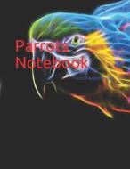 Parrots Notebook: Notebook Large Size 8.5 X 11 Ruled 150 Pages Softcover di Wild Pages Press edito da LIGHTNING SOURCE INC