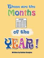 These Are the Months of the Year!: These Are the 12 Months of the Year! di Katina Kougias edito da XLIBRIS US