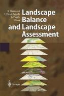 Landscape Balance and Landscape Assessment edito da Springer Berlin Heidelberg
