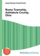 Rome Township, Ashtabula County, Ohio edito da Book On Demand Ltd.
