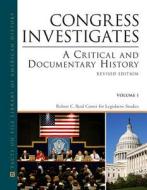 Congress Investigates di Robert C. Evans edito da Facts On File