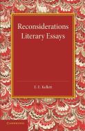 Reconsiderations di E. E. Kellett edito da Cambridge University Press