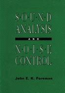 Sound Analysis and Noise Control di John Foreman edito da Springer US