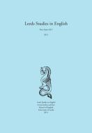 Leeds Studies in English 2014 edito da abramis