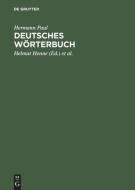 Deutsches Woerterbuch di Hermann Paul edito da De Gruyter
