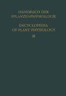 Pflanze und Wasser / Water Relations of Plants edito da Springer Berlin Heidelberg