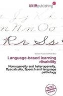 Language-based Learning Disability edito da Anim Publishing