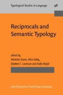 Reciprocals And Semantic Typology edito da John Benjamins Publishing Co