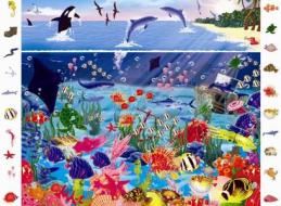 Underwater 84 Piece Look & Find Puzzle edito da Ravensburger