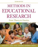 Methods in Educational Research di Marguerite G. Lodico edito da John Wiley & Sons