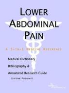 Lower Abdominal Pain - A Medical Dictionary, Bibliography, And Annotated Research Guide To Internet References di Icon Health Publications edito da Icon Group International